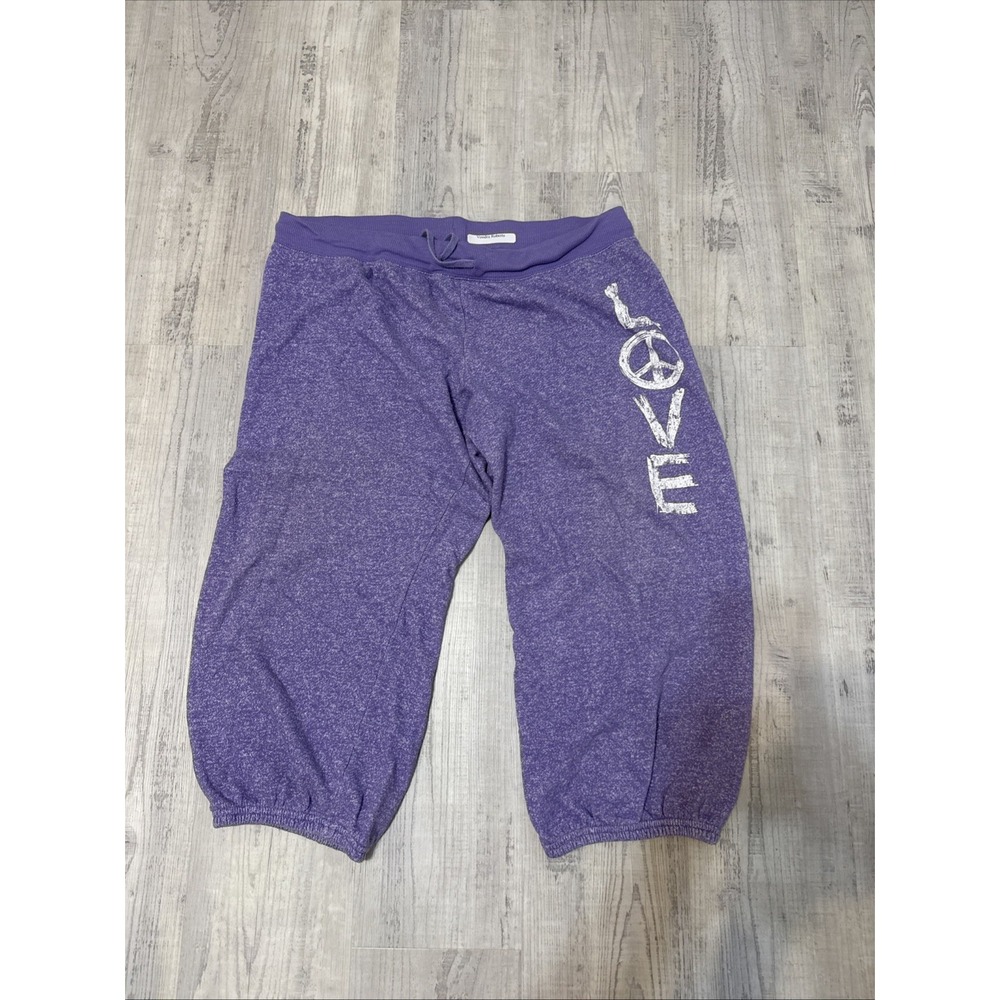Derek Heart plus purple sweatpants ~ 2xl‎